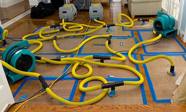 Professional Crawl Space Water Removal technician working in Russia, OH